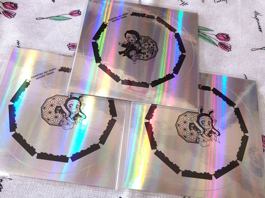 鬼滅の刃 韓国 無限列車 ダイニング お楽しみくじ 魘夢 禰豆子 ステッカー