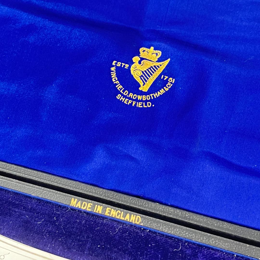 【Samuel Biggin & Son】【白蝶貝/純銀継手】サーバーセット