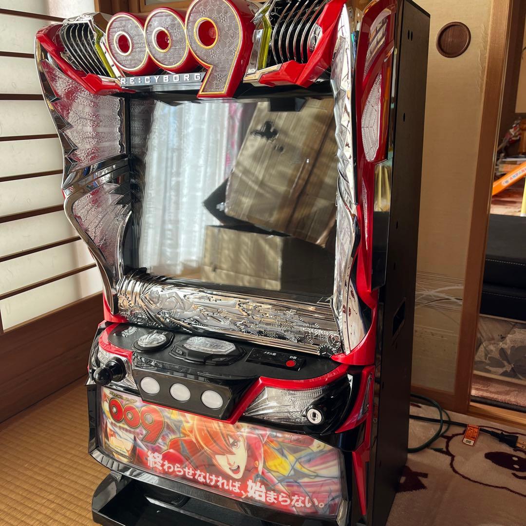 パチスロ実機 009 RE:CYBORG オートプレイスマスロユニット付