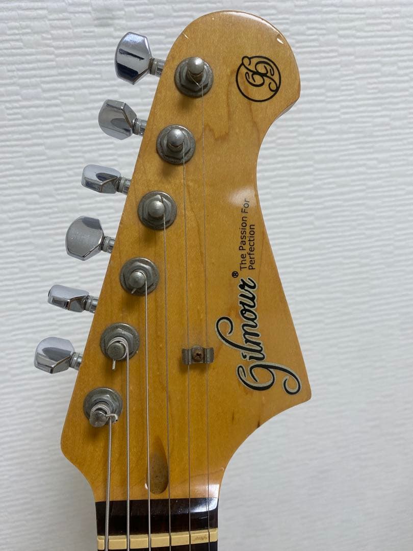 ストラトキャスター ラージヘッド エレキ　希少gilmour guitar