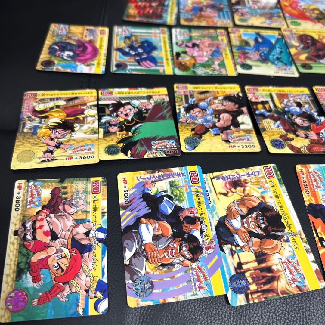 スーパーストリートファイターⅡ 1993 カードダス　全42種