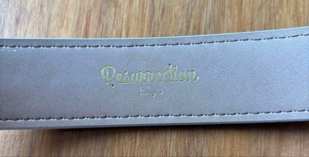 Resurrection　レザレクション　キャップ　ベルト　2点セット