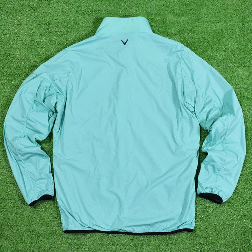 Callaway/キャロウェイ ゴルフ 防風ジャケット【グリーン/LL】美品！