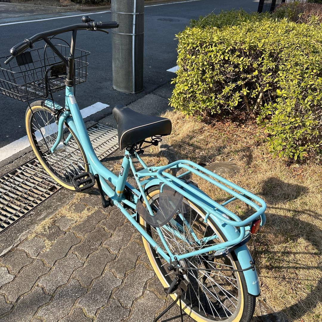 [あさひ]カーグバケット BAA-L 24変速なし オートライト シティサイクル