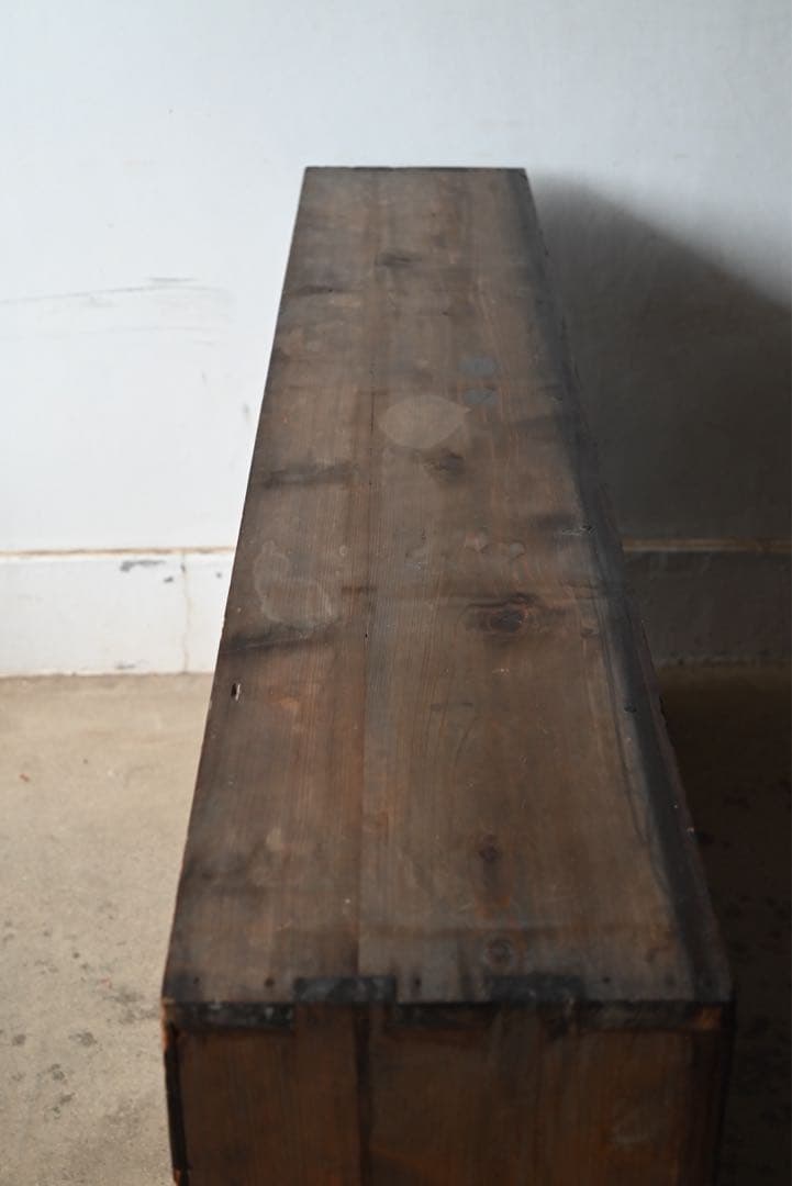 ③ 店舗什器 引出 古家具 古道具 古美術 骨董 アンティーク 箪笥 抽斗