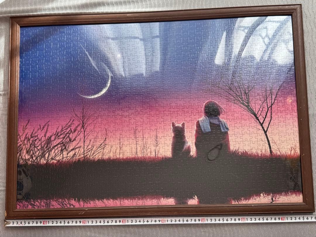 ジグソーパズル KAGAYA ルナ・ガーデン 1000ピース　光るパズル