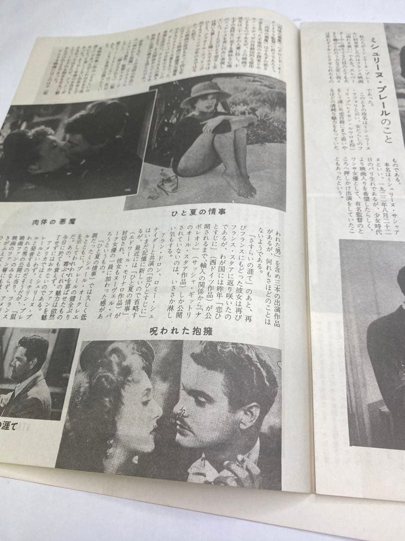 ★狙われた男★映画パンフレット★レア物★当時物★ ハーディ・クリューガー★