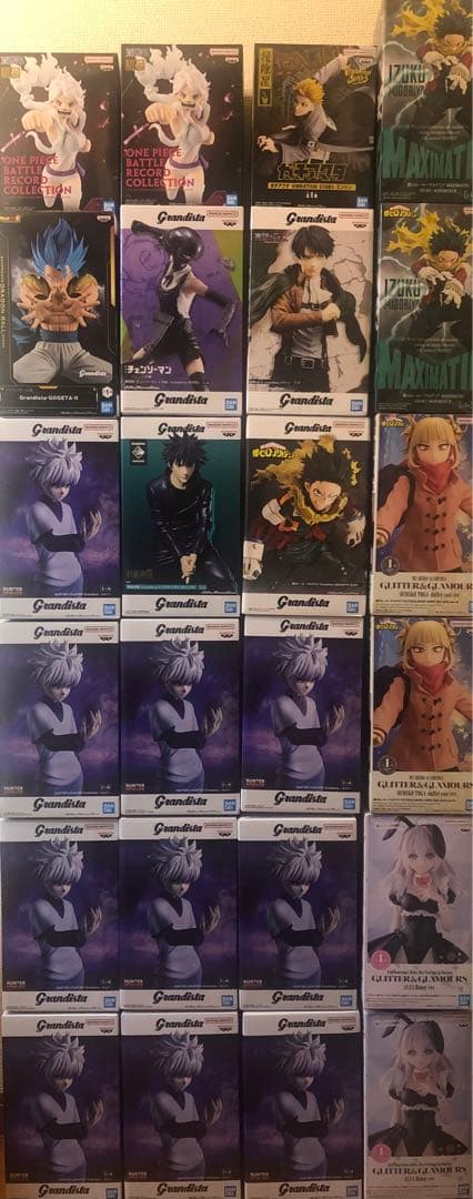 本日追加最新プライズフィギュアセット他26点　グランジスタキルア　ボムまとめ売り