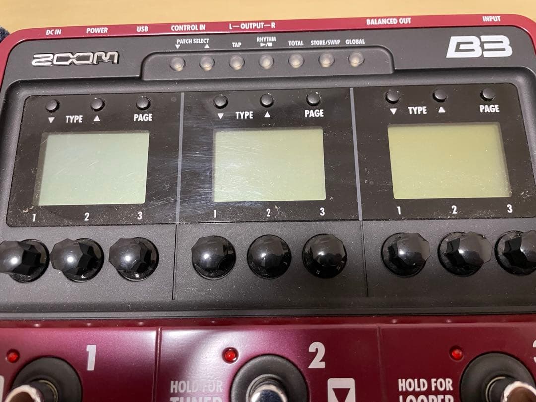 ZOOM B3 ベースエフェクター