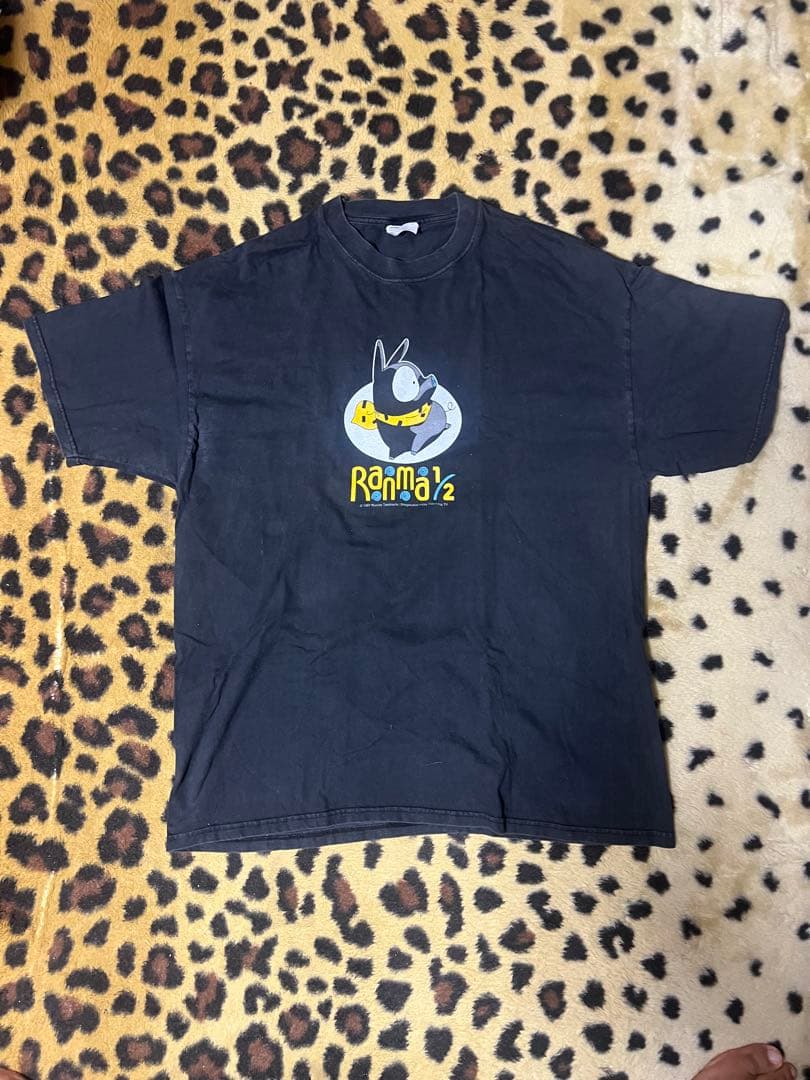 90s vtg vintage らんま 1/2 Pちゃん T shirt XL