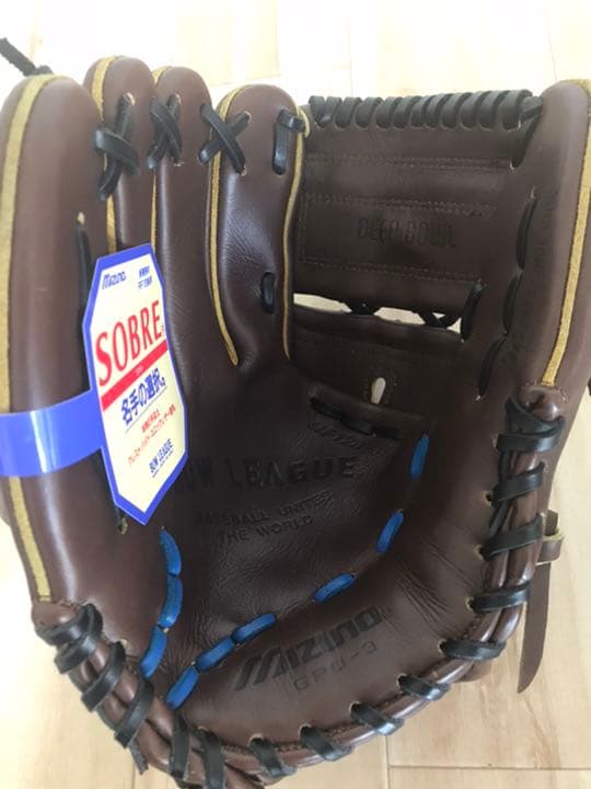 ミズノ ブルーミズノ SOBRE 初代ビューリーグ 硬式用 Mマーク グローブ