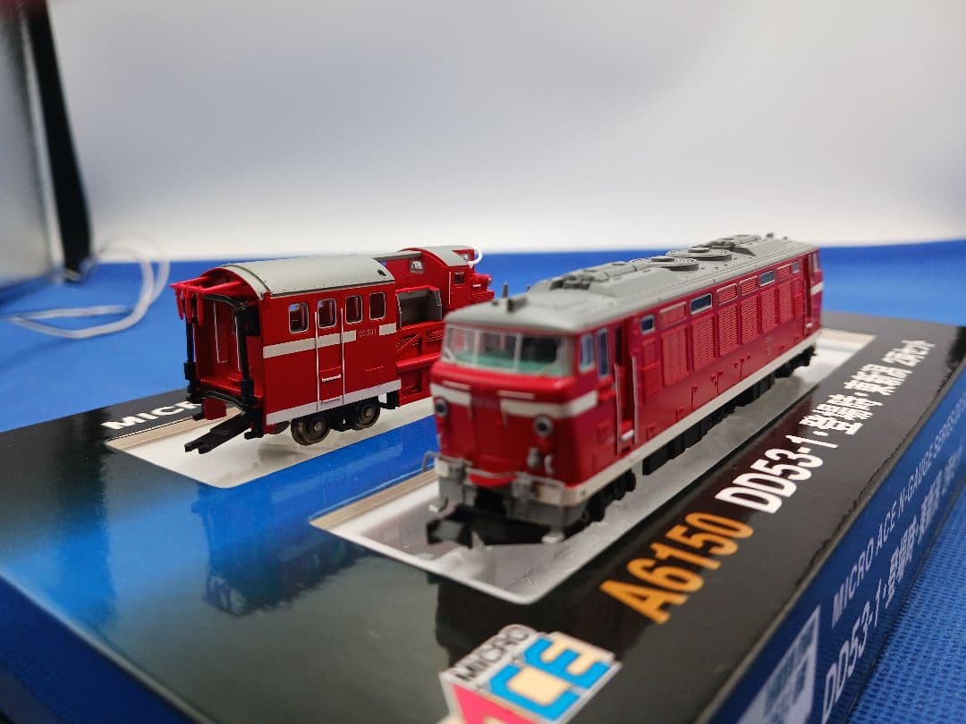 マイクロエースA6150 DD53-1 ロータリー除雪機関車 登場時・東新潟2両