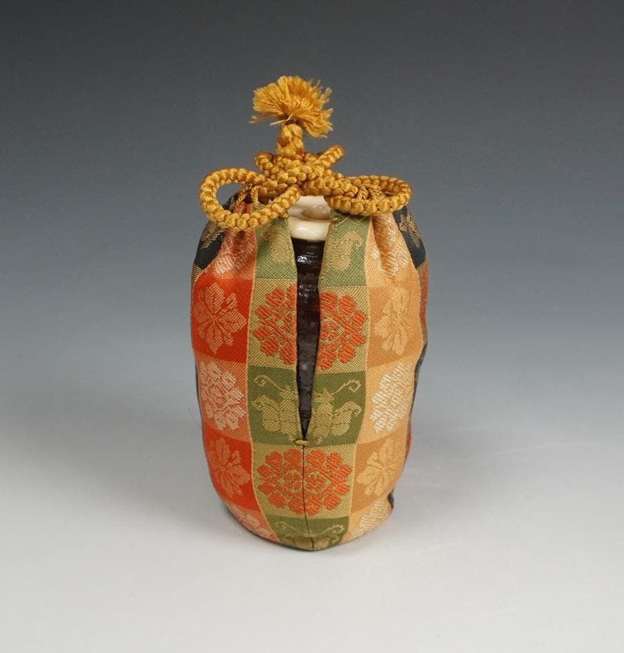 佐々木八十二 瑞光窯 筒井写茶入