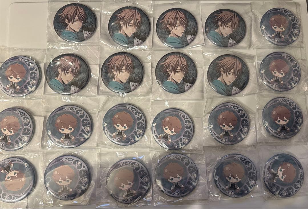 イケメンヴィラン　ハリソン　ちゃれくじ　イケヴィラ　缶バッジ