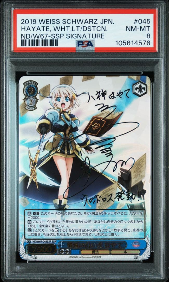 【psa8】殲滅の白い光　はやて、なのは、サイン