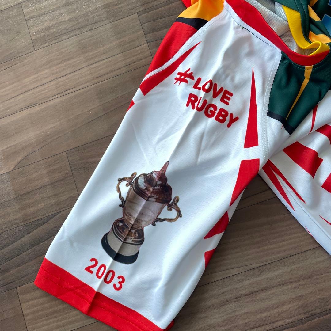 劇レア　ワールドカップ　アシックス　ラグビー　南アフリカ　イングランド　決勝戦