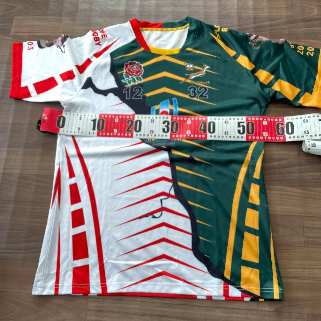 劇レア　ワールドカップ　アシックス　ラグビー　南アフリカ　イングランド　決勝戦