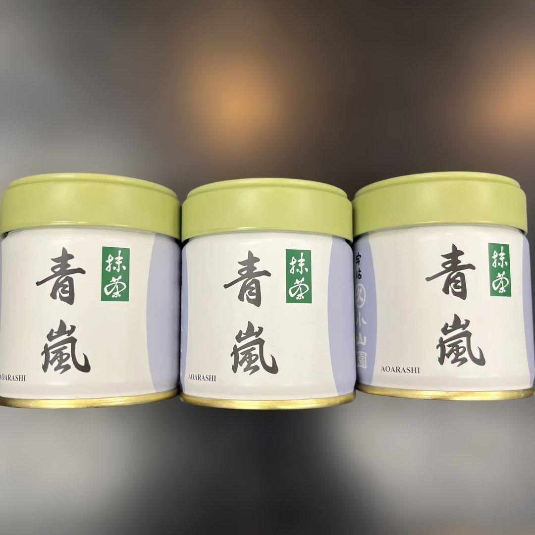 青嵐 抹茶 40g 3缶セット