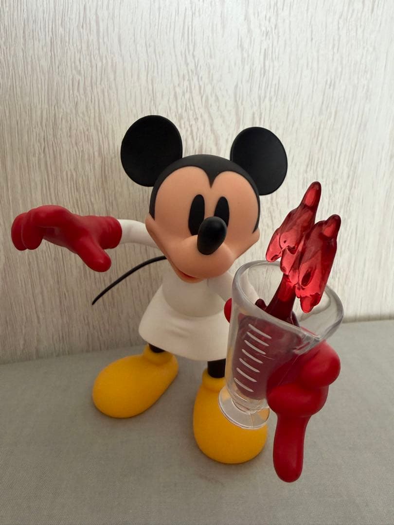 ディズニー　VCD MICKEY MOUSE 科学者　ミッキー フィギュア