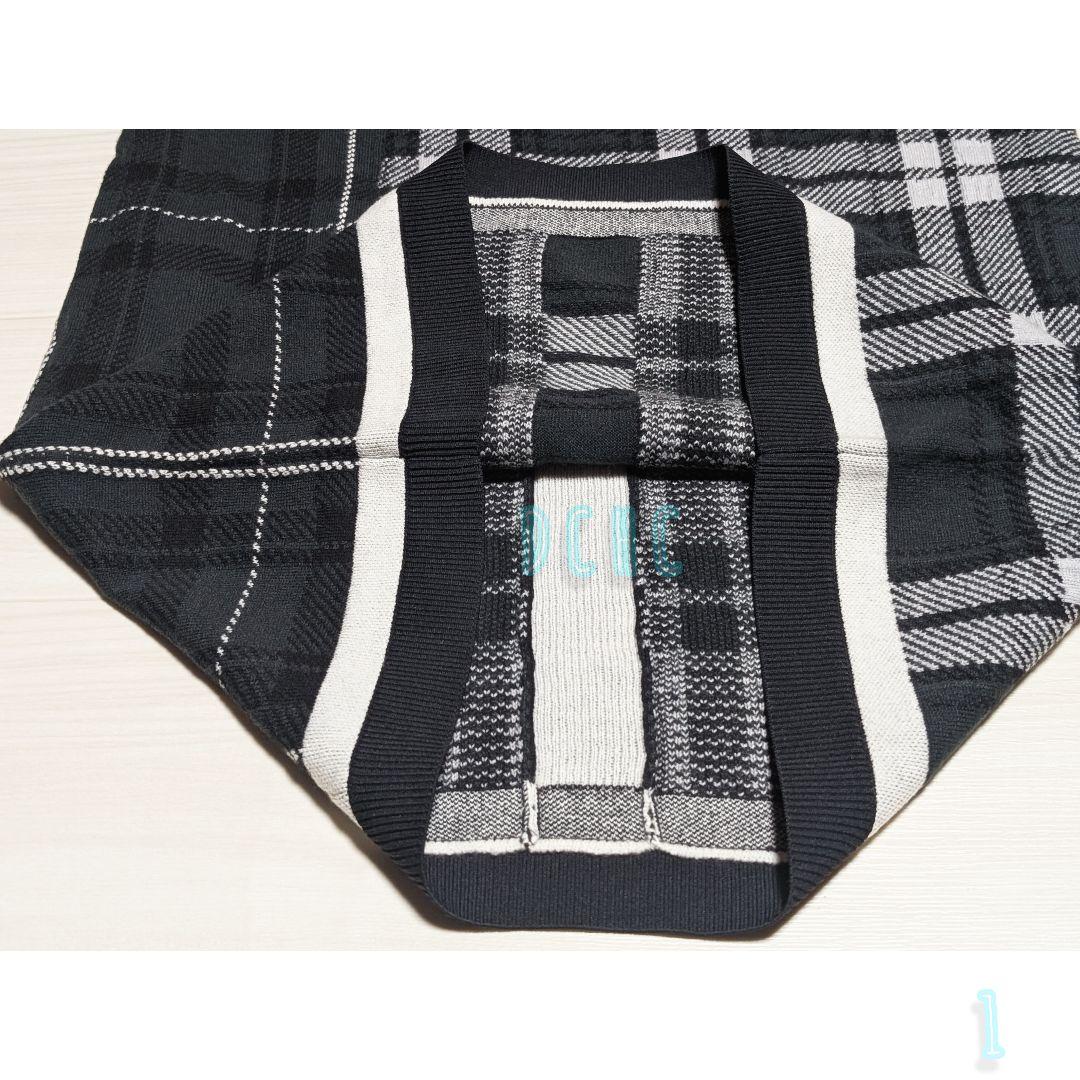 新品【サイズ1】【モノトーン】パーリーゲイツ ニットワンピース ゴルフ