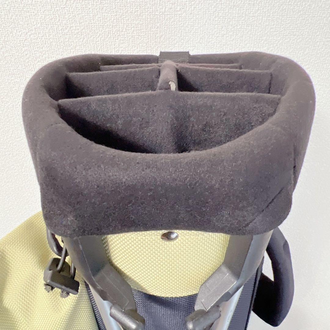 adidas アディダス キャディバッグ スタンド型 6分割 セルフプレー 希少