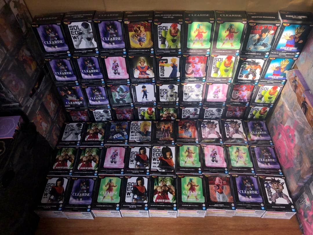 ドラゴンボール　フィギュア　ブロリー　フリーザ　悟飯　クウラ　ターレス　63個