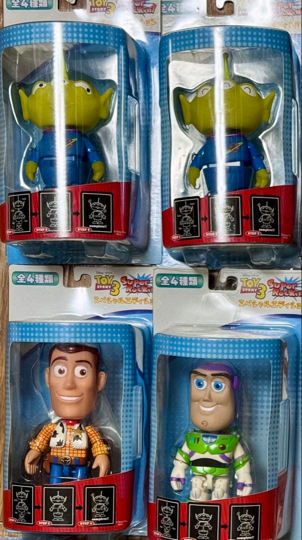 スーパーロッキン トイストーリー3 スペシャルエディション 全4種セット
