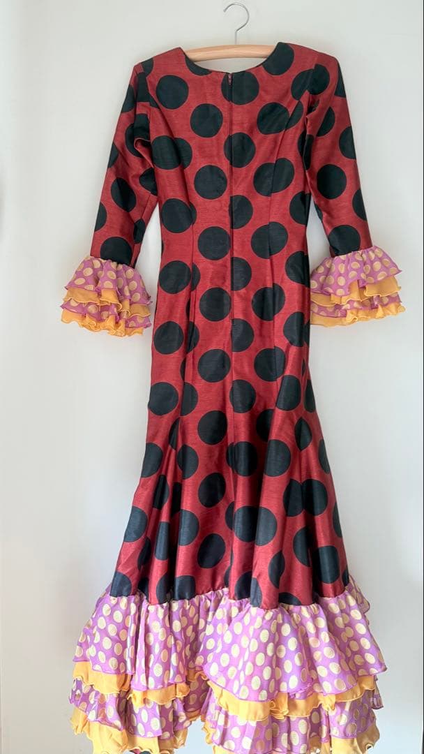 SONIA JOHNES ソニア・ジョーンズ　フラメンコ衣装　ワンピース　水玉