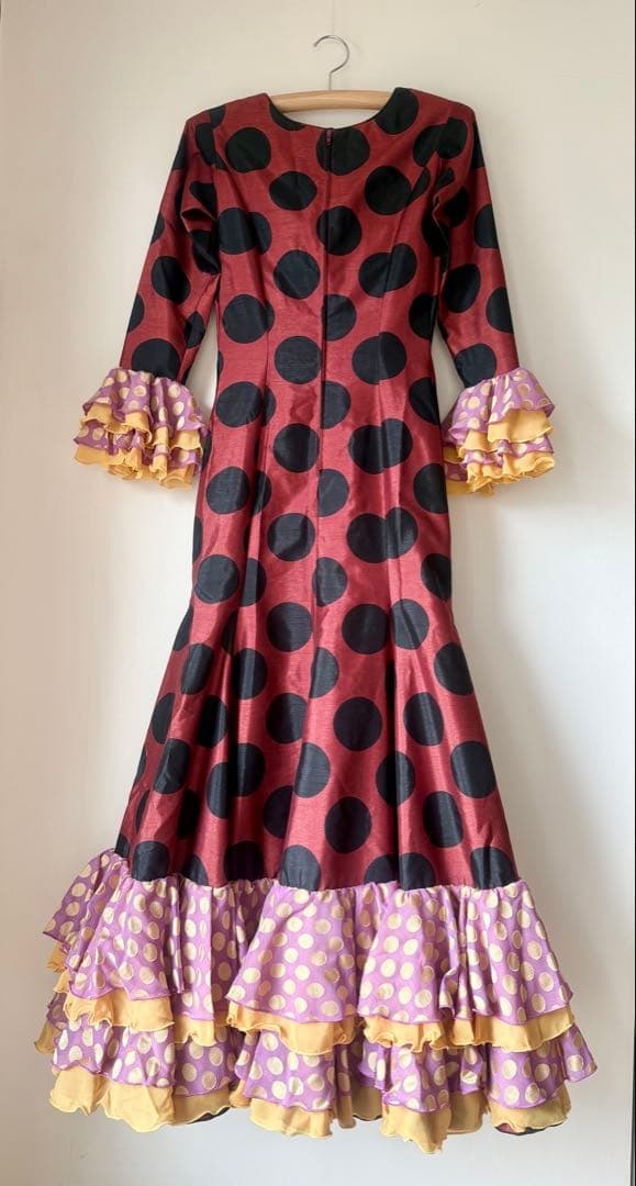 SONIA JOHNES ソニア・ジョーンズ　フラメンコ衣装　ワンピース　水玉