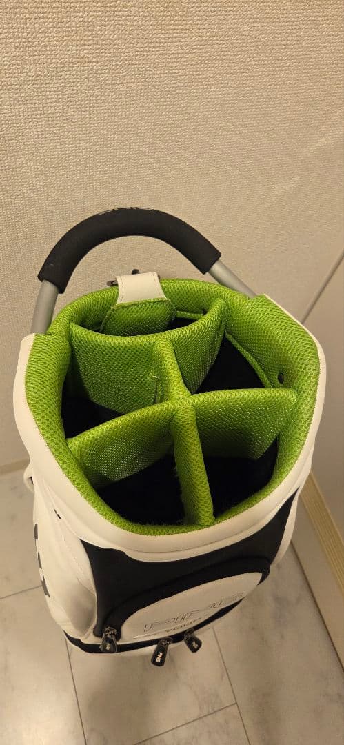 PING キャディバッグ ホワイト・グリーン　CB-P191