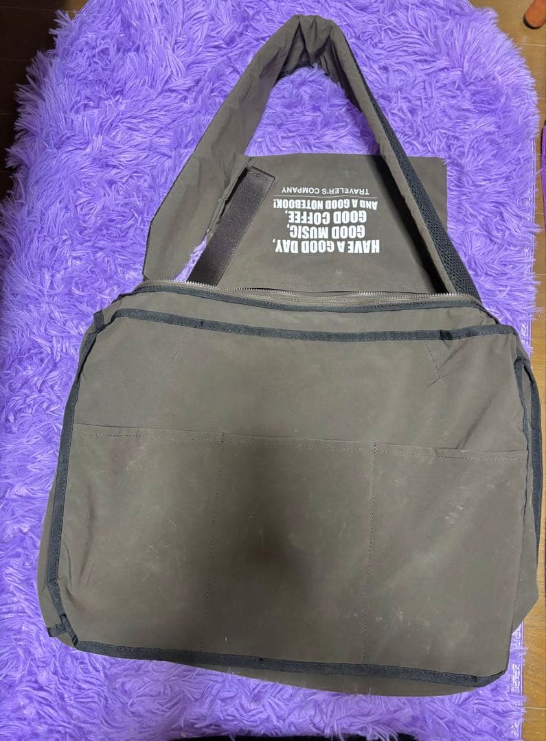 トラベラーズファクトリー TO&FRO×TRC　ビッグストラップショルダーバッグ