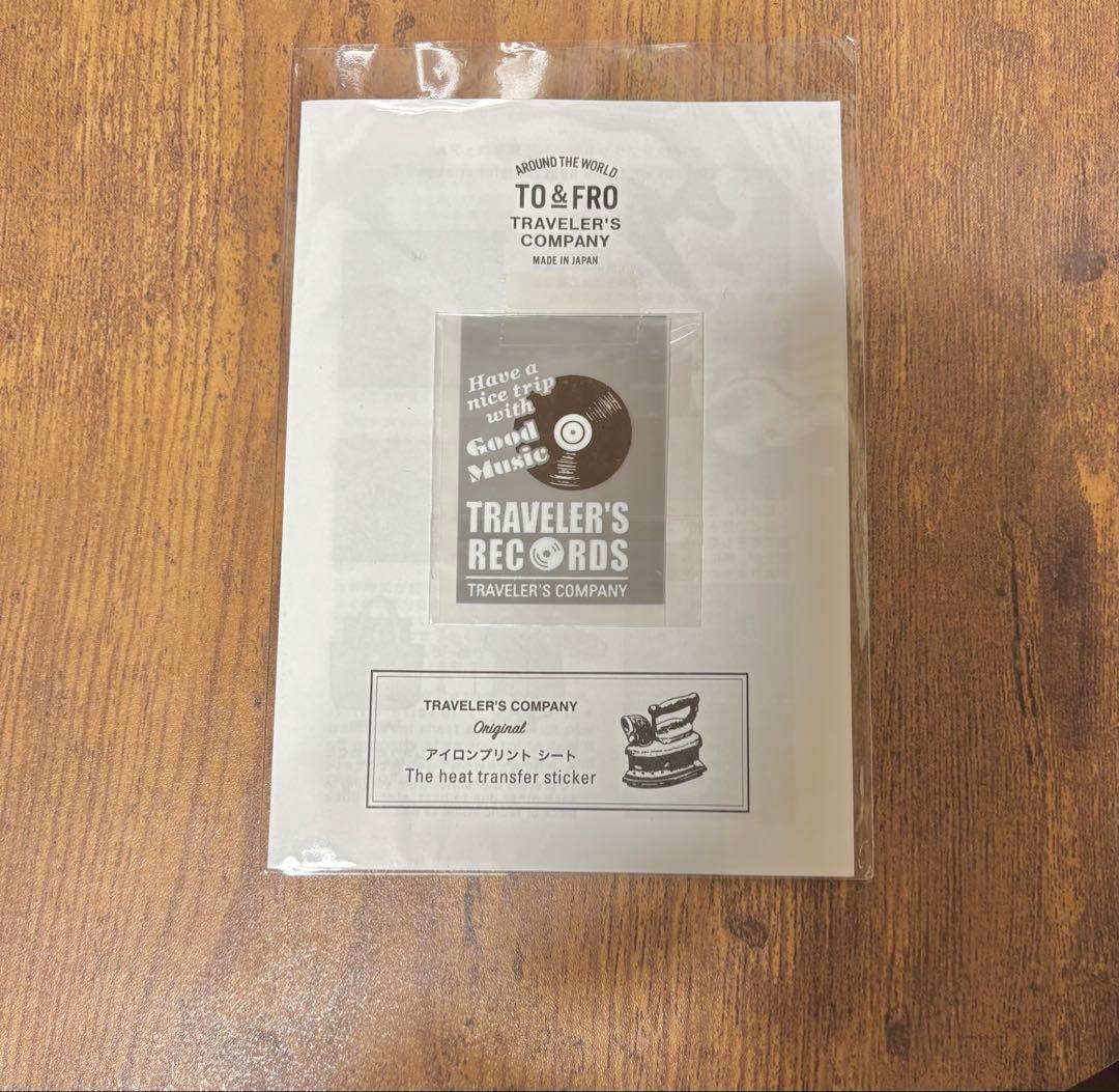 トラベラーズファクトリー TO&FRO×TRC　ビッグストラップショルダーバッグ