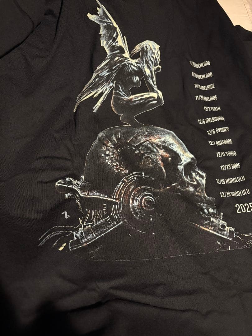 TOOL WINGED CREATURE BLACK Tシャツ XLグッズ