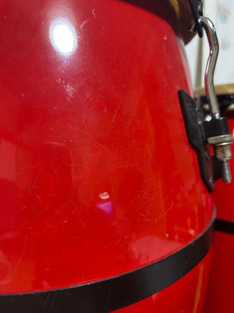 MEINL コンガ 2台 セット レッド