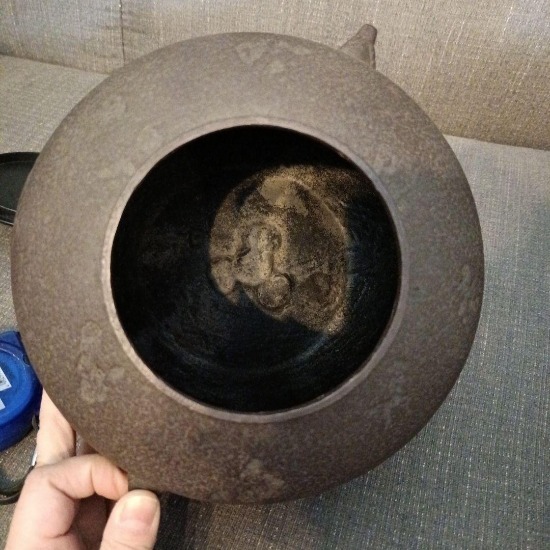 茶釜 釜師佐藤清光造 茶道具　銅蓋