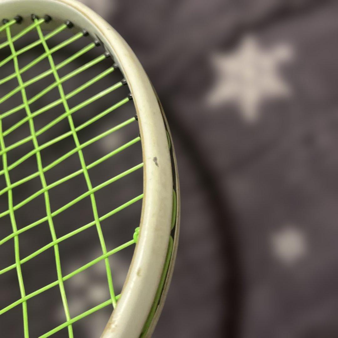 YONEX 軟式テニスラケット グリーンストリング