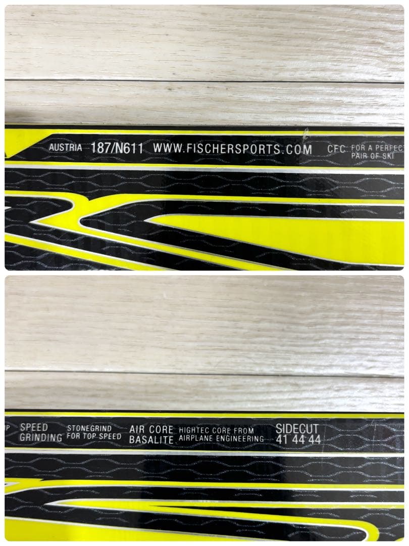 FISCHER RCS CLASSIC 187cm ジュニア用　クロンカントリー