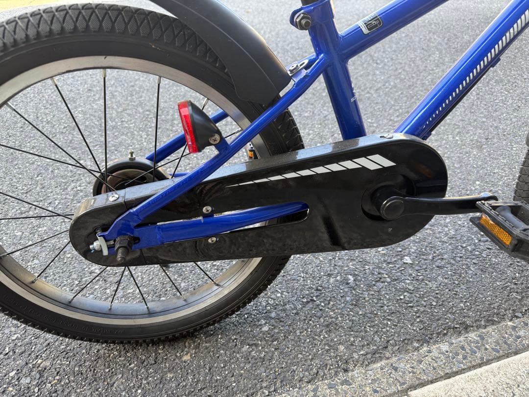 青い子供用自転車 18インチ (愛知県豊田市、引き取り限定)