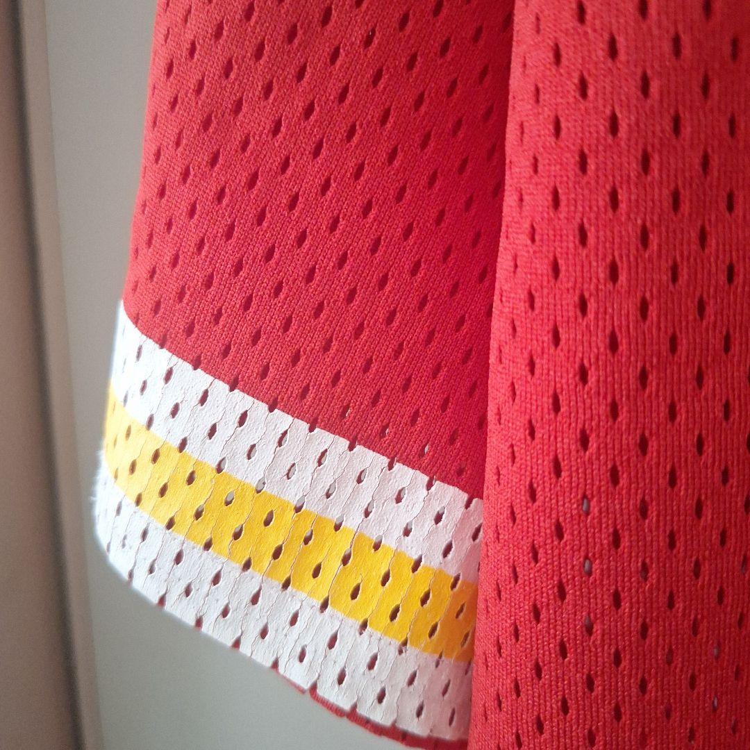 希少 90s USA製 NFL チーフス ジョー・モンタナ ジャージ L 赤