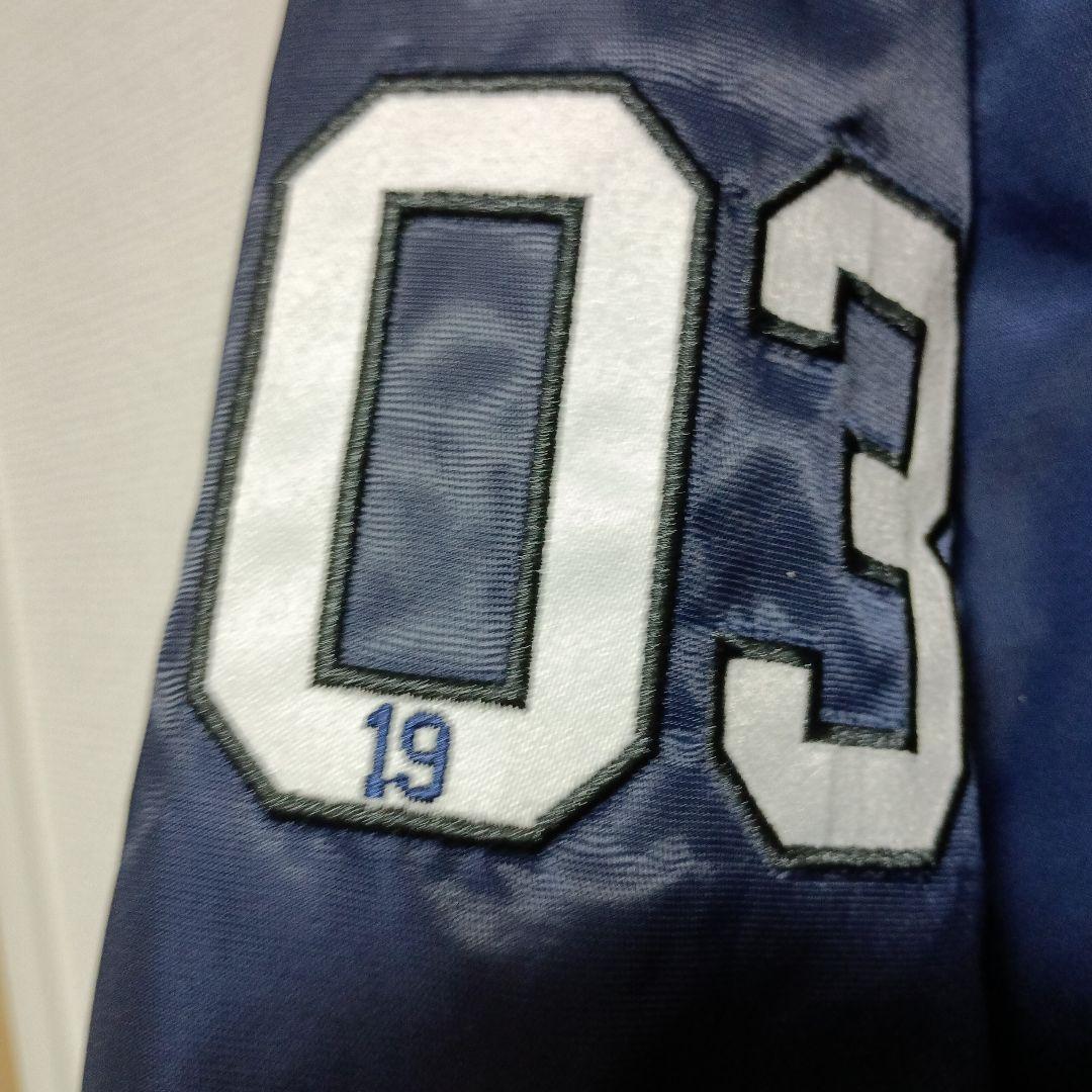 XL スタジャン ネイビー　ニューヨークヤンキース　ファナティクス