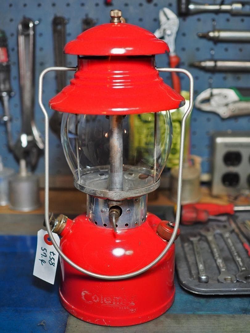 1957年4月 コールマン 200A ランタン（イエローボーダー） t58