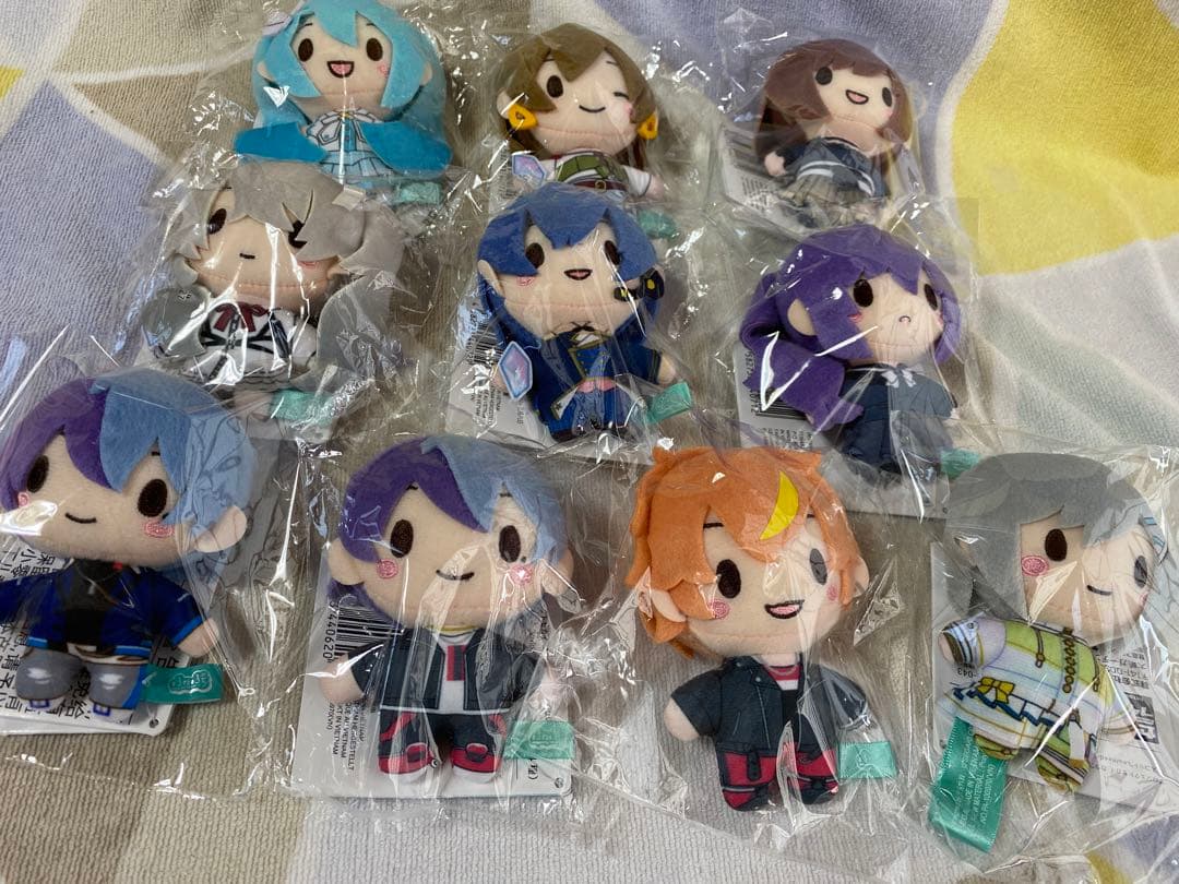 プロジェクトセカイ　ふわぷちマスコット１０点セット