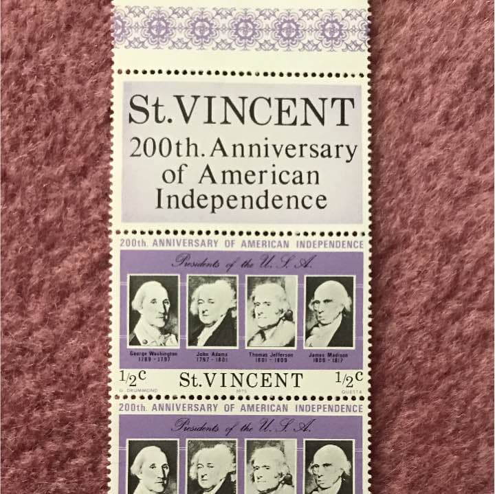 アメリカ独立200周年記念切手