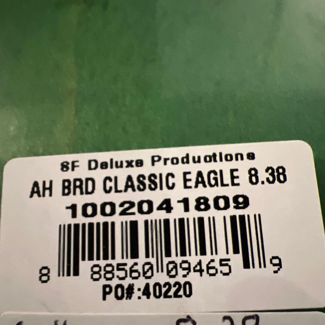新品 ANTIHERO Classic Eagle 8.38インチ 海外正規品
