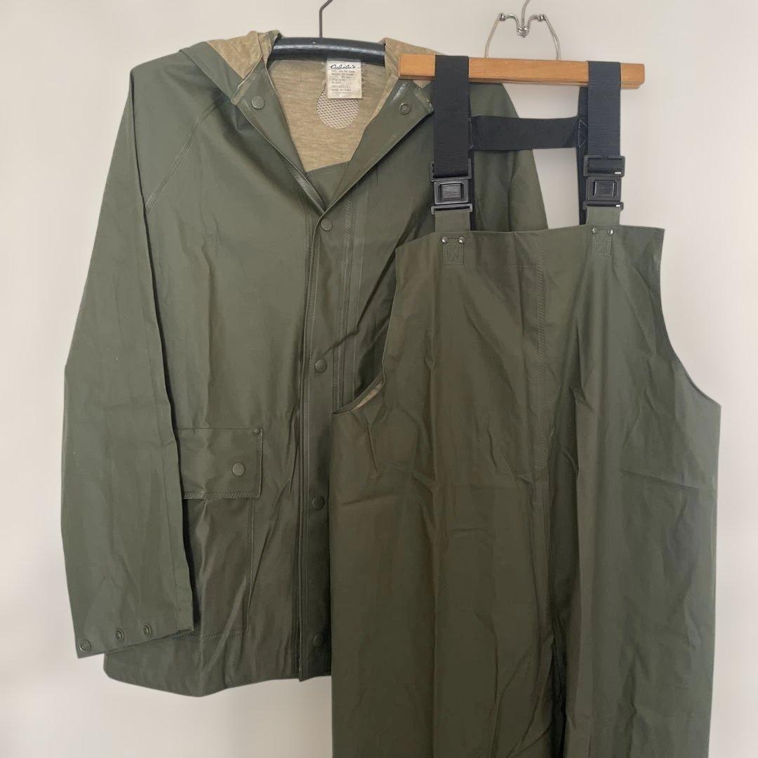 Cabela's フィッシングウェア レイン用 釣り アメリカンサイズS USA