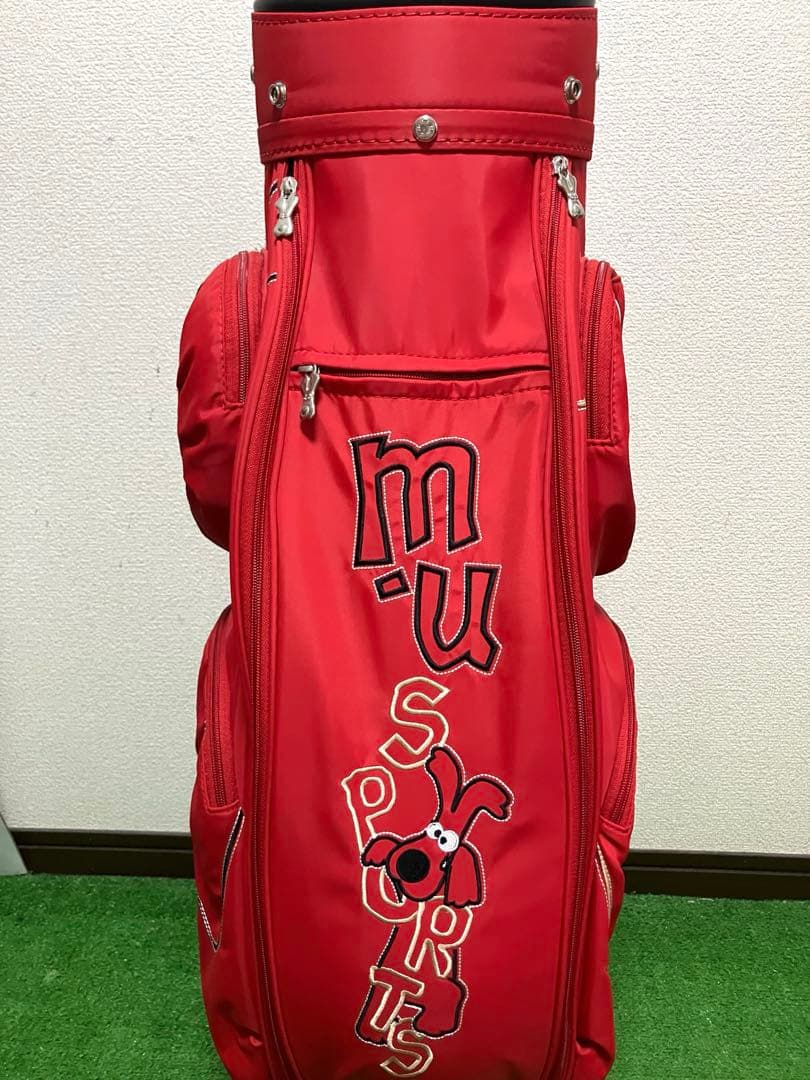 M.U スポーツ　レディースキャディバッグ　美品