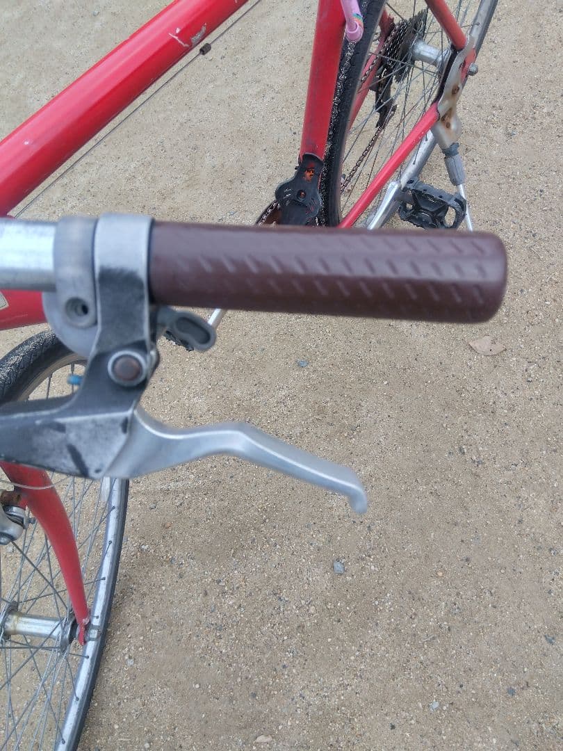 WEEKEND BIKES クロスバイク　26インチ 赤色 　アルミフレーム