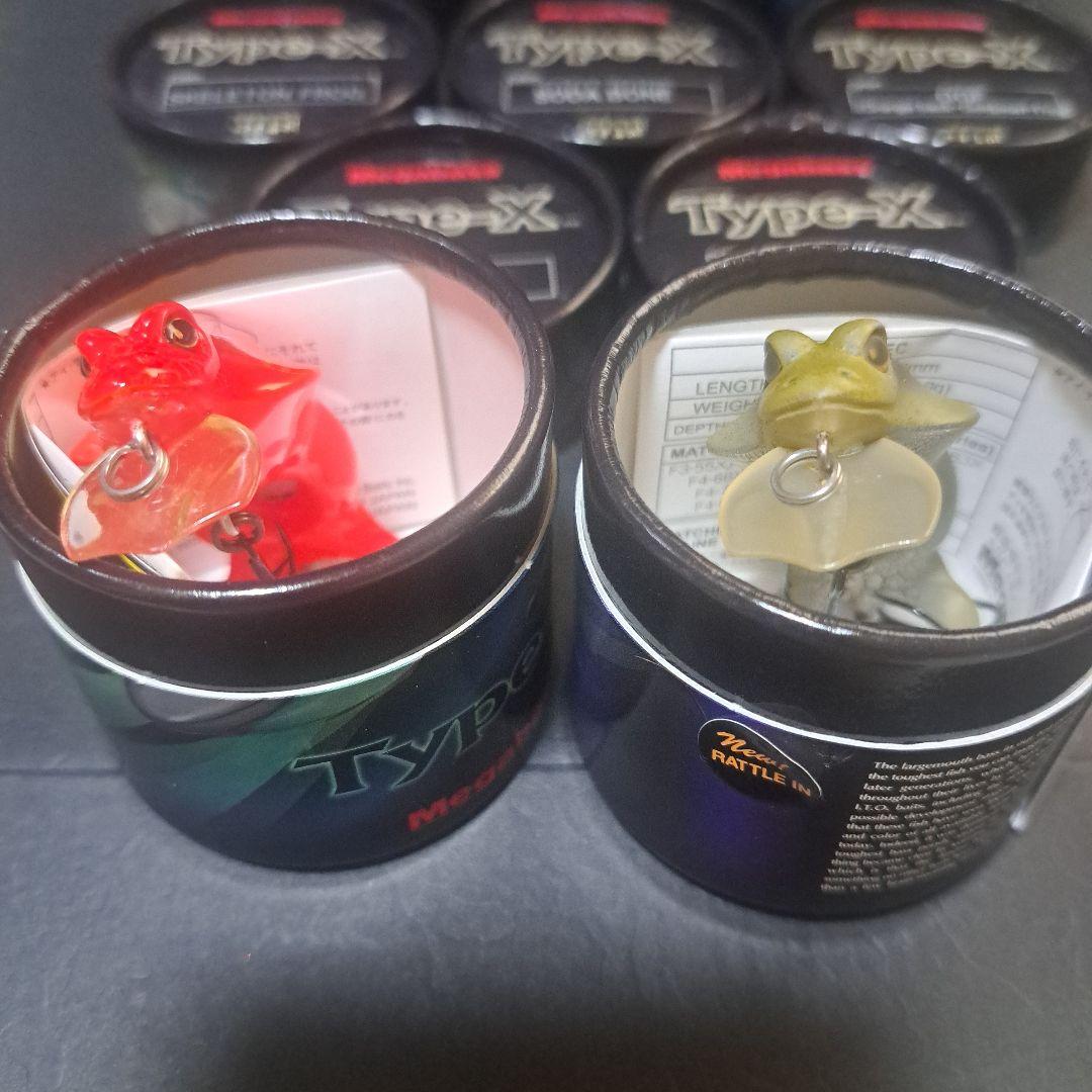 Megabass Type-X 5個SET 年号あり メガバス