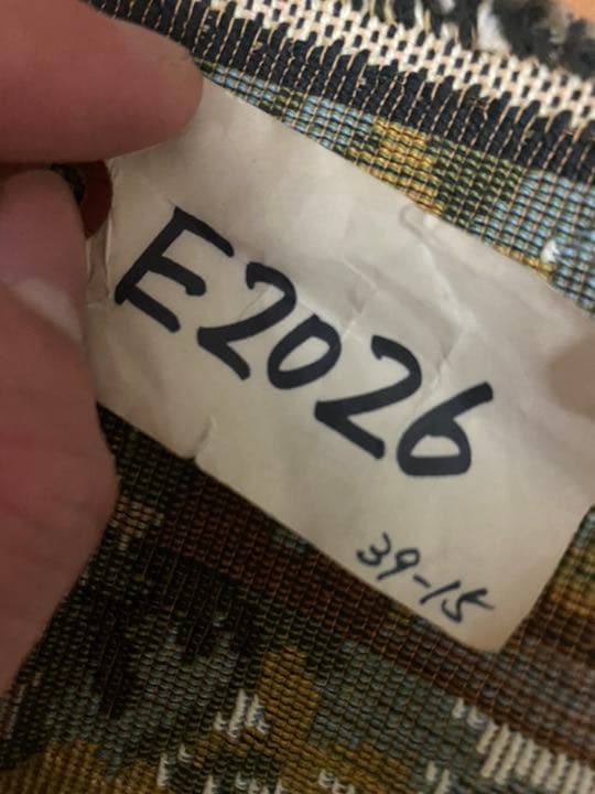 【贅沢敷物】新品　100年前　ゴブラン織り　絨毯　140×340 カーペット