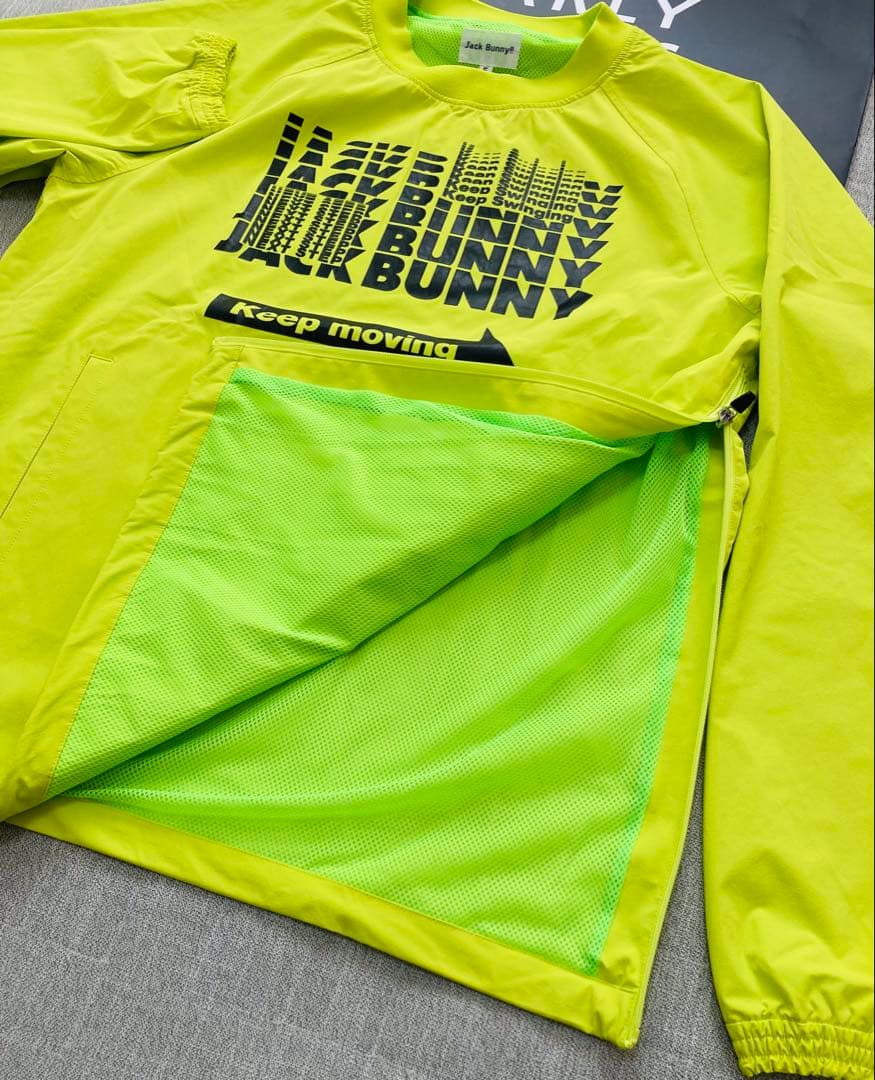 新品 パーリーゲイツ ジャックバニー ナイロンタフタスニードジャック(6)LL黄